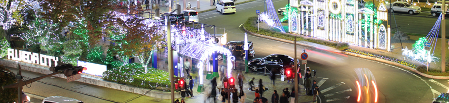 ルミスタふじえだ 藤枝駅南口広場全景
