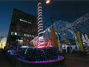 [優秀賞] 花回廊夕景　石上勇